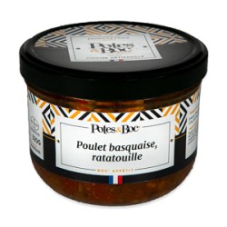 POULET BASQUAISE RATATOUILLE